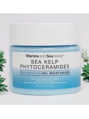 Sea Kelp Phytoceramides Rehydration Gel Moisturizer - Blue